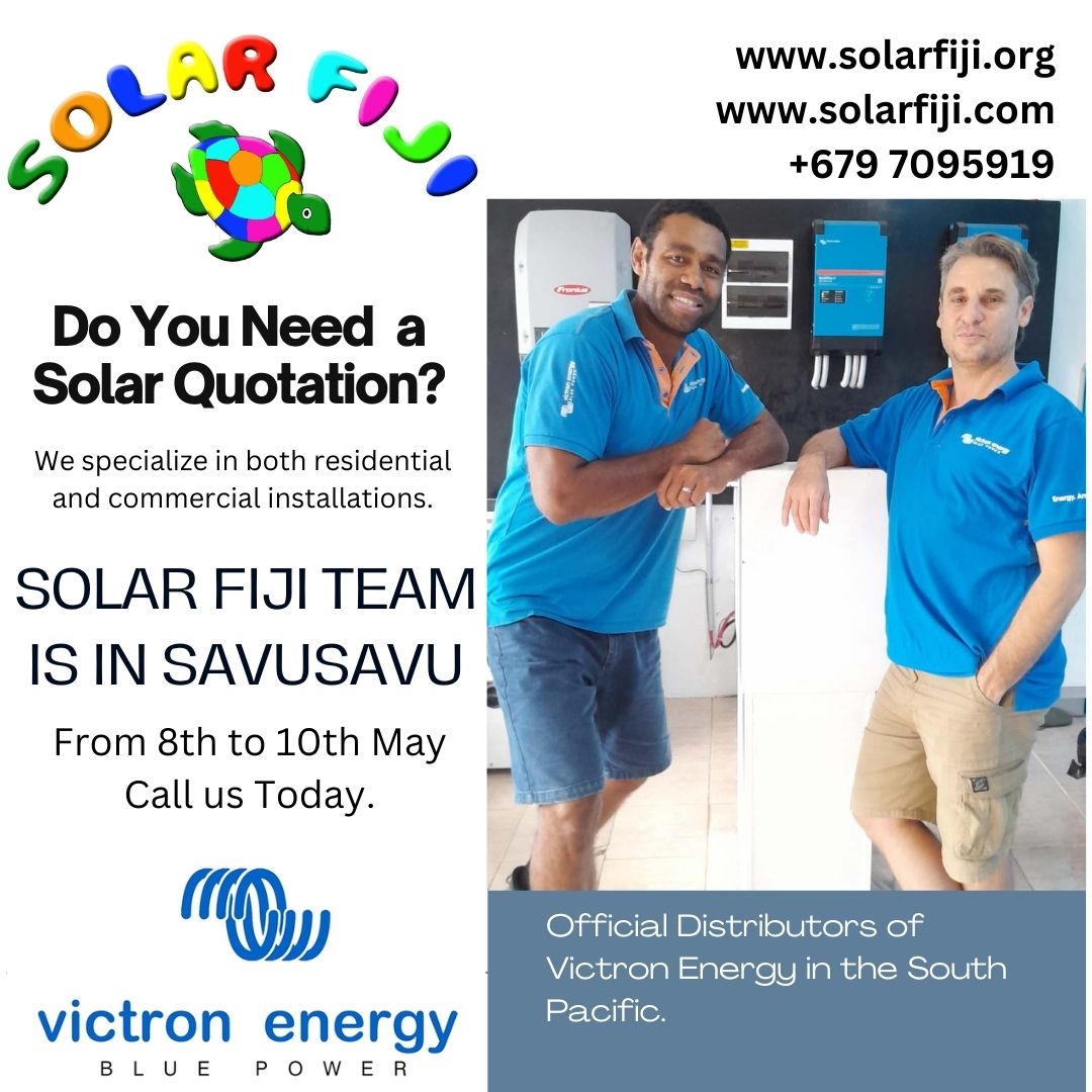 #solarfiji #SolarQuotation #Savusavu