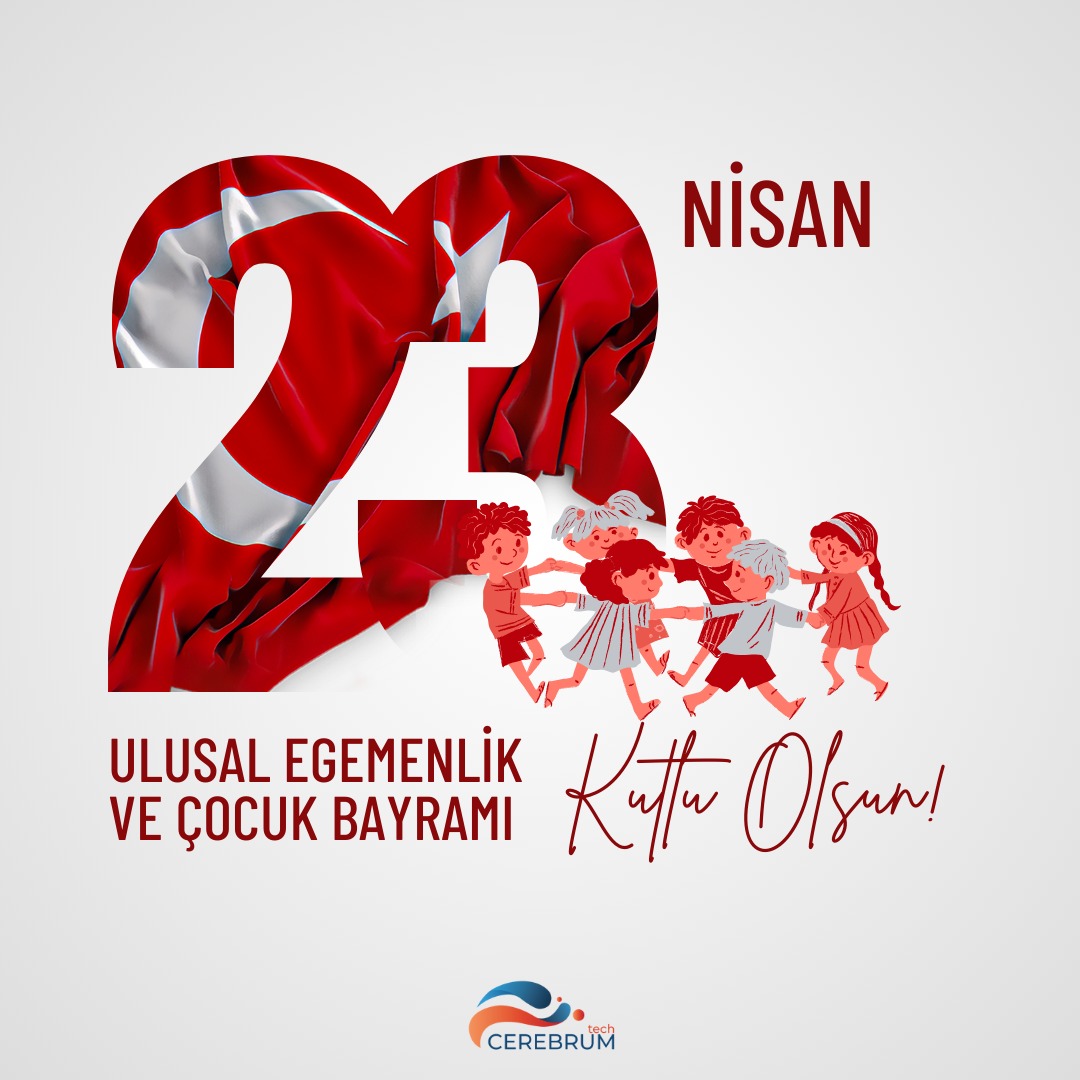 🇹🇷 23 Nisan Ulusal Egemenlik ve Çocuk Bayramı kutlu olsun! Bugünü, çocuklarımızın umut dolu yarınlarına adıyoruz ve çoşkuyla kutluyoruz. Nice güzel yarınlara! 🌟 #23NisanKutluOlsun