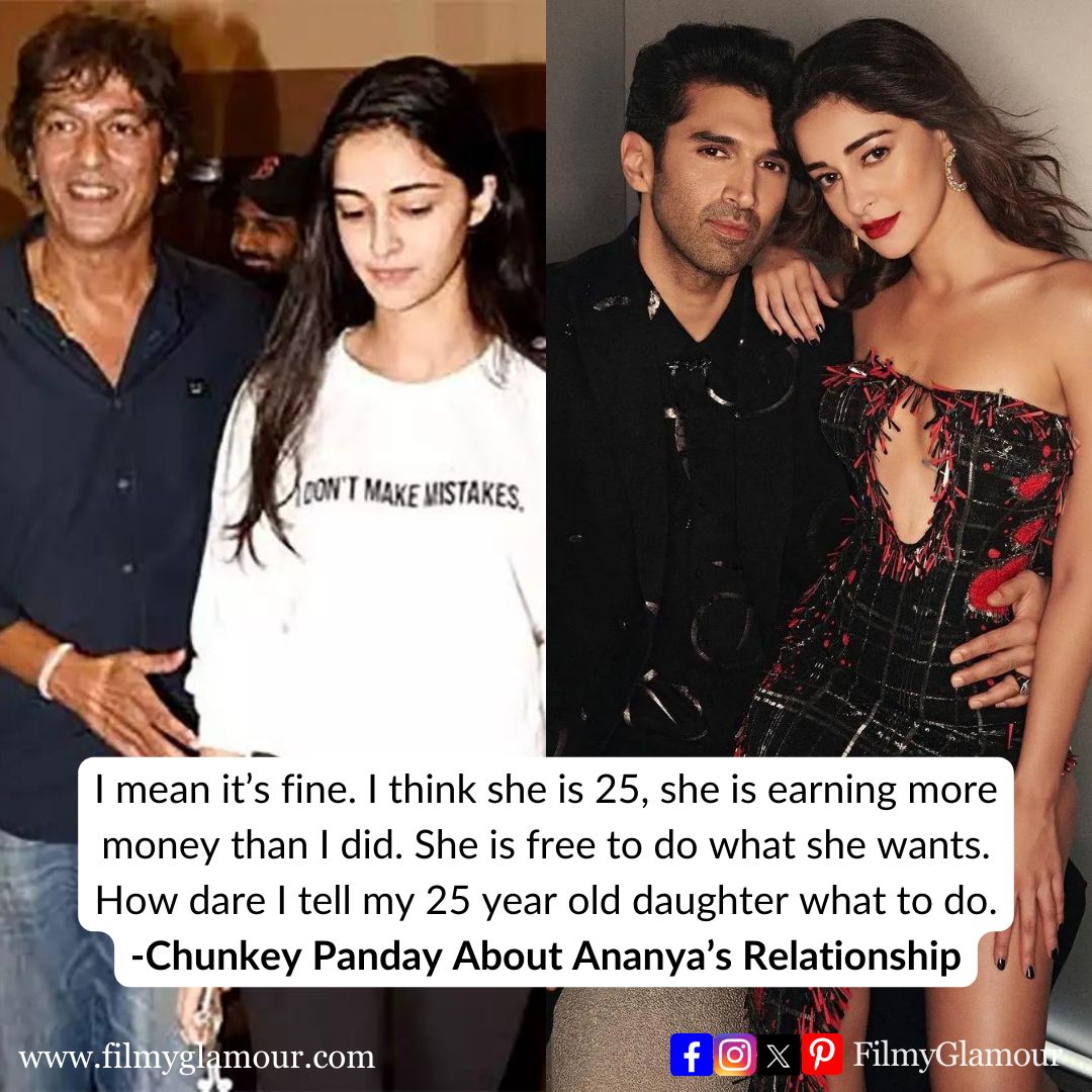 Chunky Panday reacts to Ananya Panday's relationship with Aditya Roy Kapur.

#Chunkypanday #AnanyaPanday #AdityaRoyKapur #Bollywoodactors #Relationship #BollywoodCouple