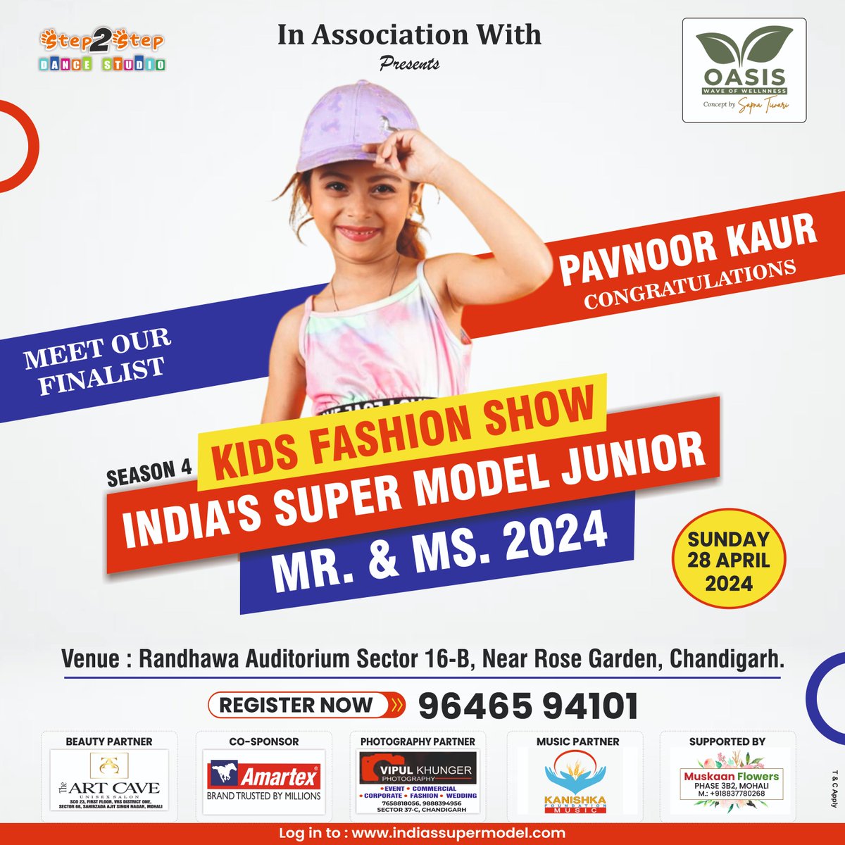 Welcome to the Grand Finale!
'Pavnoor Kaur'

India's Super Model Junior Mr. & Ms. 2024 || Biggest Kids Fashion Show || Season 4 || Chandigarh.

📲 Register Now: 9646594101

Presented by - @step2stepdancestudio

Follow us - @indiassupermodel

#IndiasSuperModelJunior2024