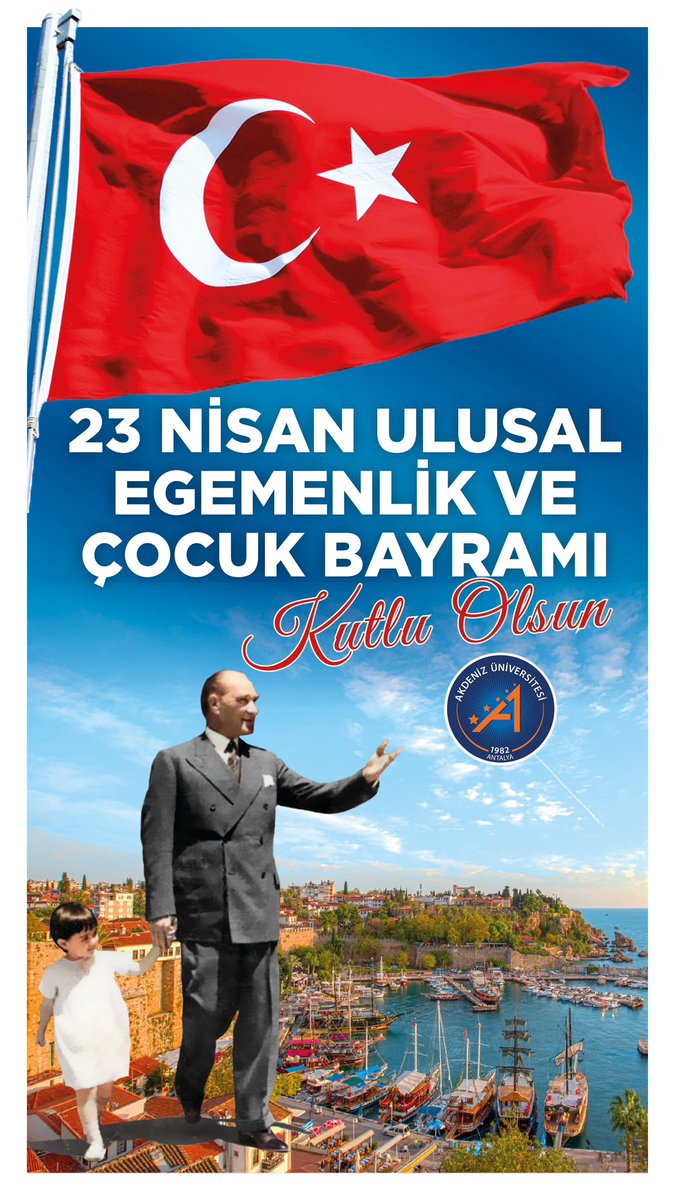 23 Nisan Ulusal Egemenlik ve Çocuk Bayramımız kutlu olsun.