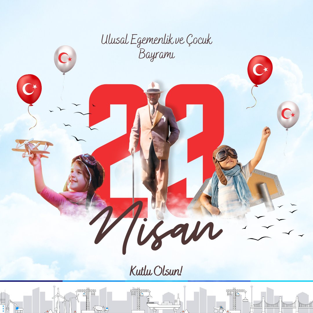 natilonpro's tweet photo. 1️⃣TR 
🇹🇷Tüm Dünya çocuklarının hak ettikleri barış ve huzur dolu hayatı yaşamaları dileğiyle, 23 Nisan Ulusal Egemenlik ve Çocuk Bayramı'mız kutlu olsun!  #23Nisan https://t.co/C9j4DZfJv4