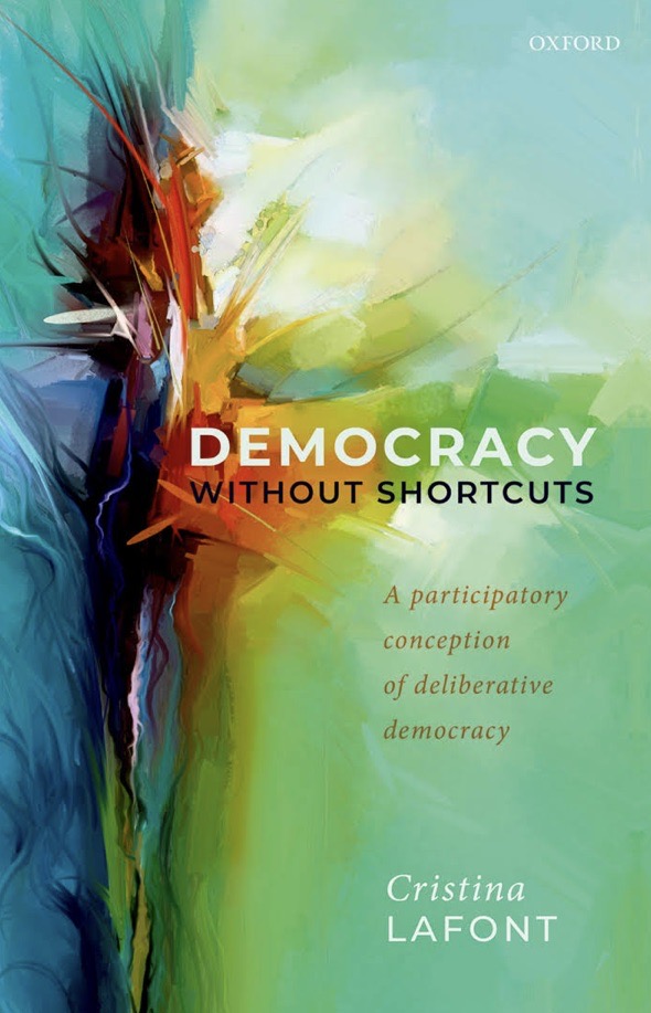 How much power should we give #minipublics? To what extent should we defer to decisions of an unelected, randomly selected group of ordinary citizens? Our special issue on DEMOCRACY WITHOUT SHORTCUTS discusses Cristina Lafont's critique of minipublics 🔖 delibdemjournal.org/issue/65/info/