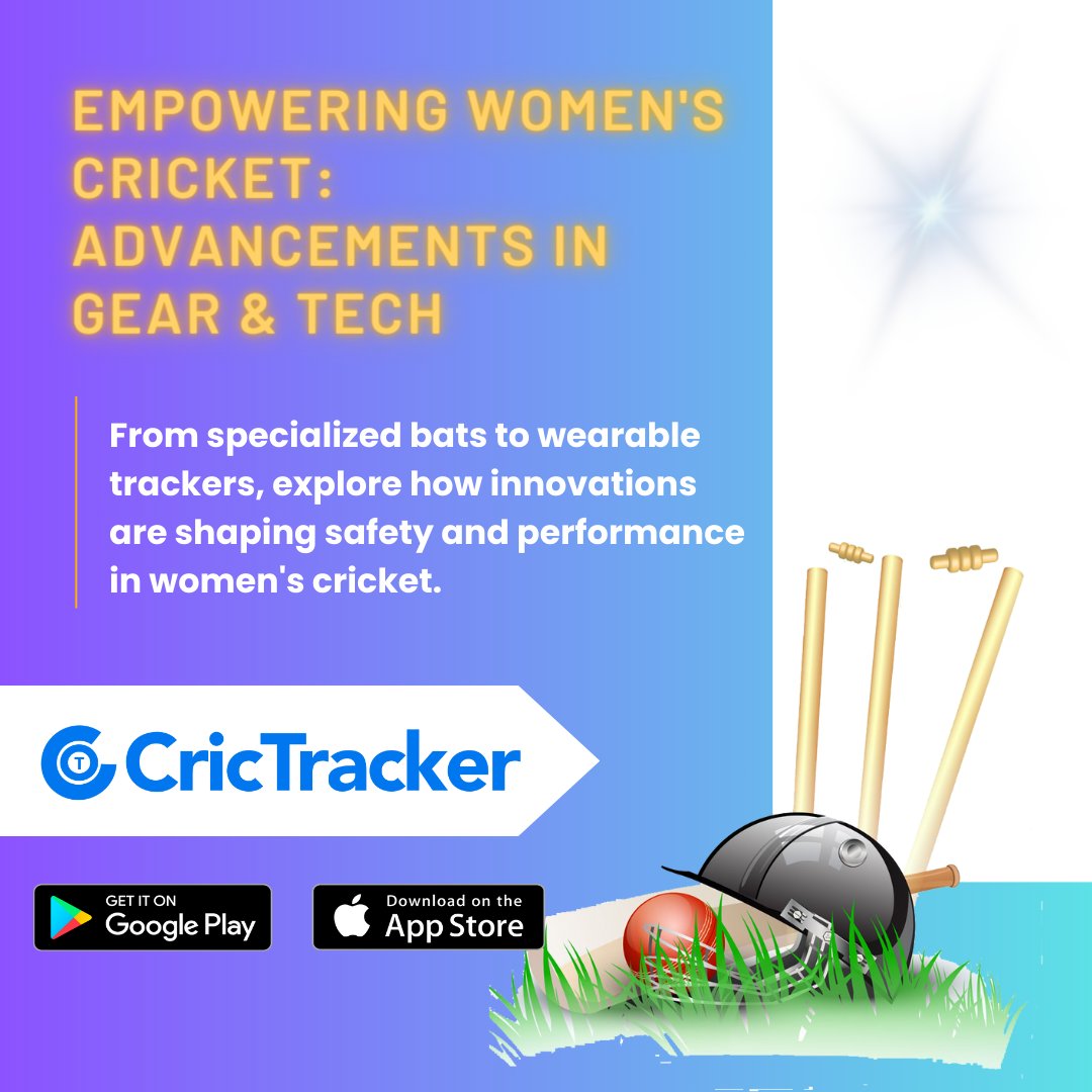 Empowering Women's Cricket: Advancements in Gear & Tech- CricTracker.
Visit: rb.gy/uxbnsm

#LiveCricket #CricketLiveScoreTodayMatch #CricketScore #LiveCricketMatch #livematchscore #LiveCricketScores #LiveCricketScore