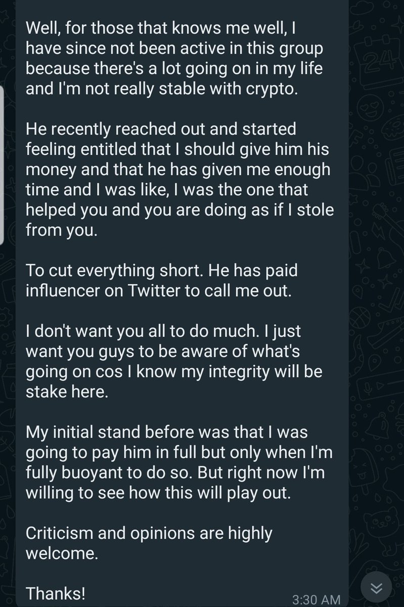 Taiwo Babarinde @jazz__dev I wasn’t paid by anybody to call you out. Godson has been talking to me since late last year and I was even the one telling him to take things slow and reach out to you. You want to scatter everything abi? We already know almost all APC supporters are