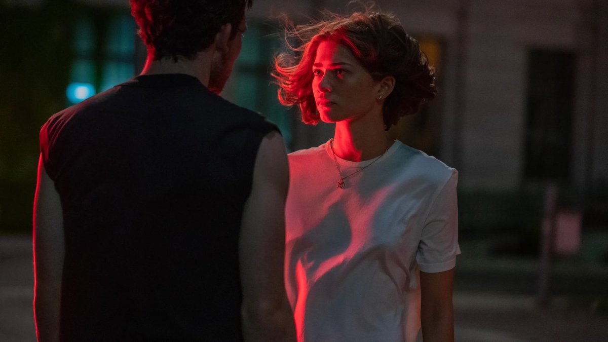 Danimalish's tweet photo. CHALLENGERS is the best film of the year so far. Luca Guadagnino’s best film by a considerable margin and an all-timer score from Trent Reznor and Atticus Ross. I’ll be watching this a million times in IMAX. So goddamn good. https://t.co/R43hmrabIk
