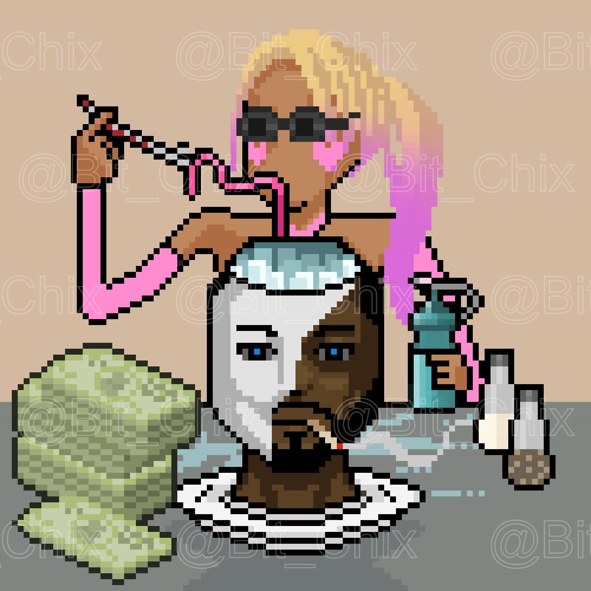 Bit_Chix's tweet photo. Day 46 of the #BitChixDailyMintChallenge! 🌟

Unveiling BitChix #46, a true masterpiece of digital art 🤩

Visit https://t.co/NFZlwi8rXl to mint your NFT and connect with a global community of creators! 🌐

Let’s push the boundaries of creativity together! 🎬

#CreateWithBitChix https://t.co/I9Axqn2hFz