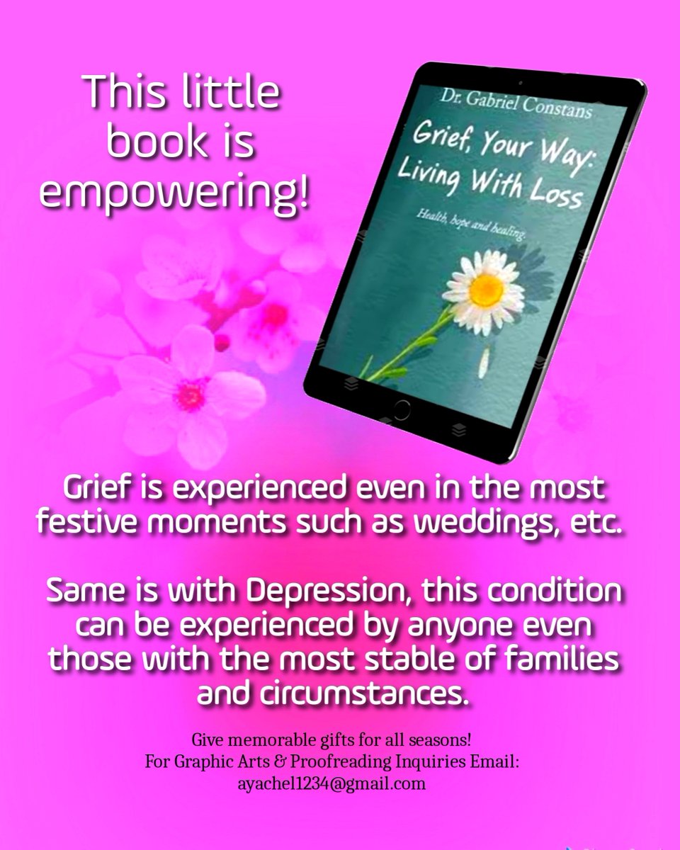 ☘️🌻☘️Book #Review 'An empowering read for such a little book!' goodreads.com/review/show/64… 'GRIEF, YOUR WAY' by Dr. @GabrielConstans BUY HERE: amazon.com/Grief-Your-Way… #BooksWorthReading #BookTwitter #boost #WritingCommmunity #readers #Trending #ASMSG #scifi #BookClub #selfhelp