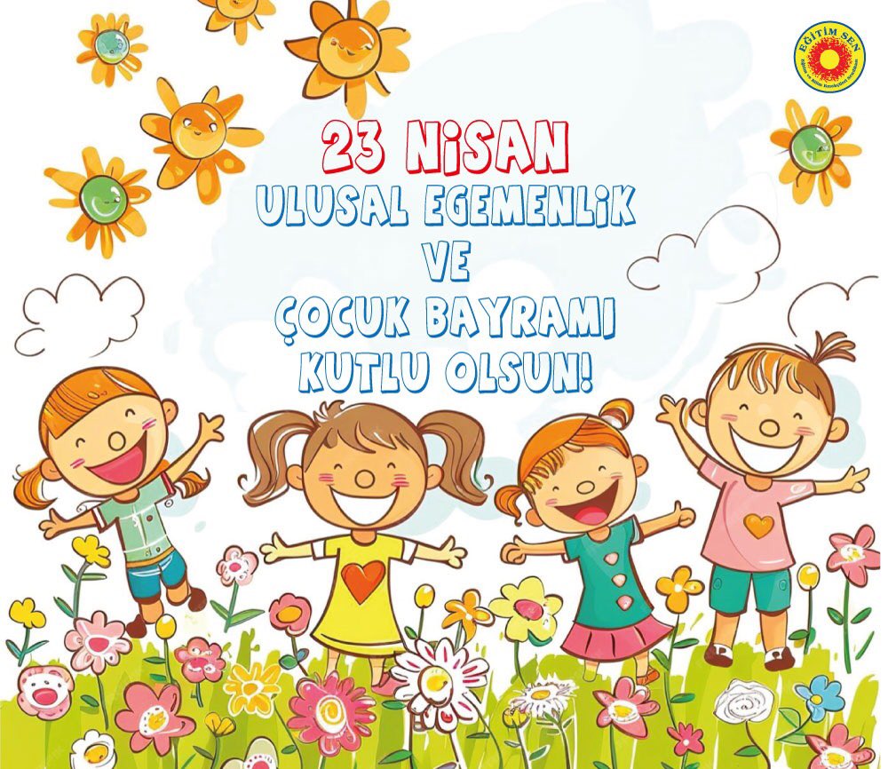 23 Nisan Ulusal Egemenlik ve Çocuk Bayramı kutlu olsun! #23Nisan2024 #23NisanKutluOlsun