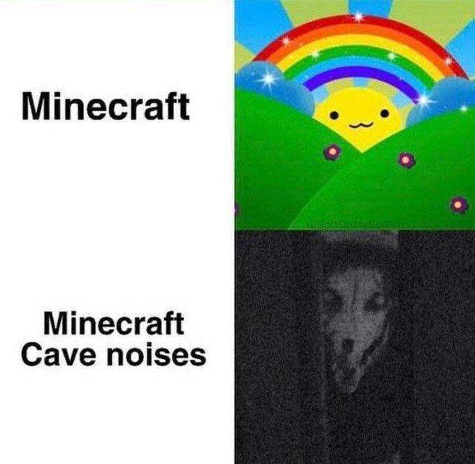 I hate the cave noises😭