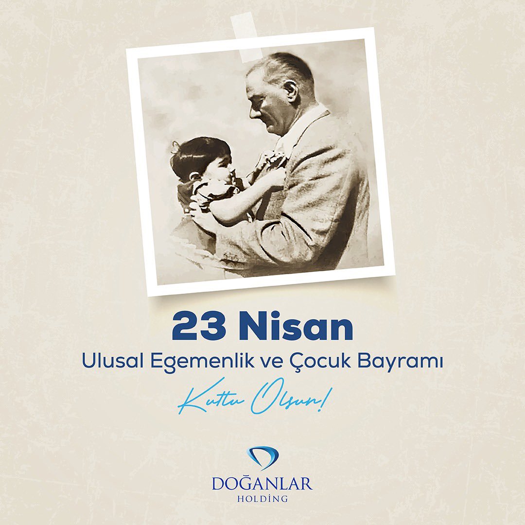 Hayallerimizin ilham, hayatın neşe kaynağı çocuklar için daima en büyük temennimiz; güvenli, mutlu ve güzel bir gelecek. 23 Nisan Ulusal Egemenlik ve Çocuk Bayramı kutlu olsun.