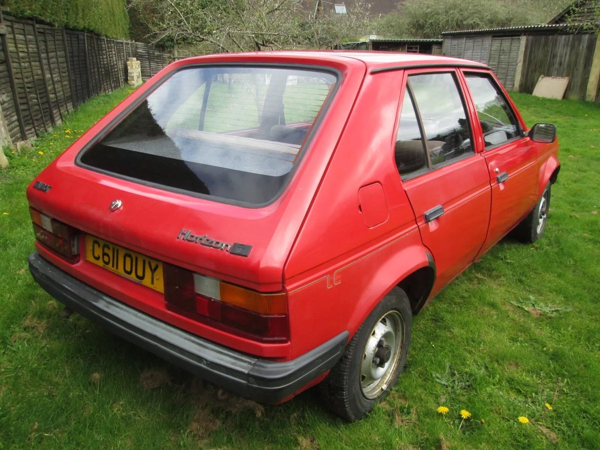 BarnFindsUK's tweet photo. Ad:  Talbot Horizon 1100 LE Special - "been off the road for a good many years"
On eBay here -->> https://t.co/mgOWQPOnc5

 #TalbotHorizon #ClassicCarForSale #CarRestoration #ClassicCarCommunity #CarEnthusiast #CarCollector #ClassicCarAuction https://t.co/RugkCxNh1T