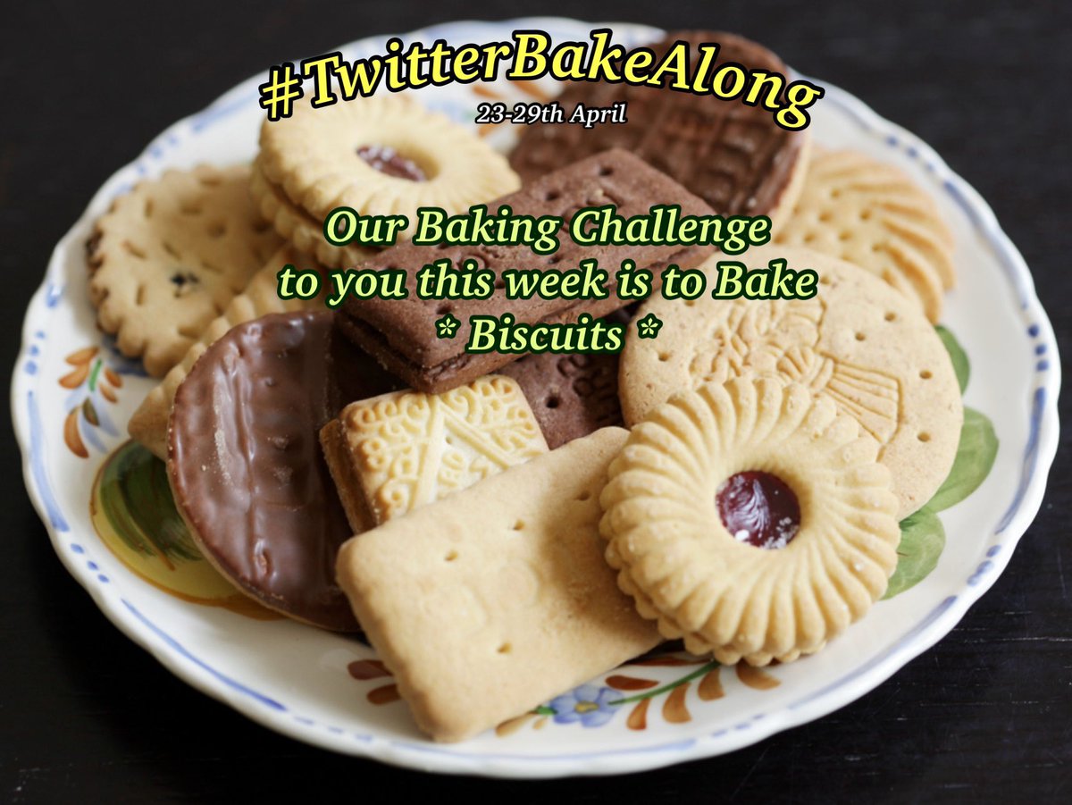 For this weeks #twitterbakealong challenge we would love you to share your #biscuit bakes 😍don’t forget your dated handwritten note for a chance to be our ⭐️baker 🥳