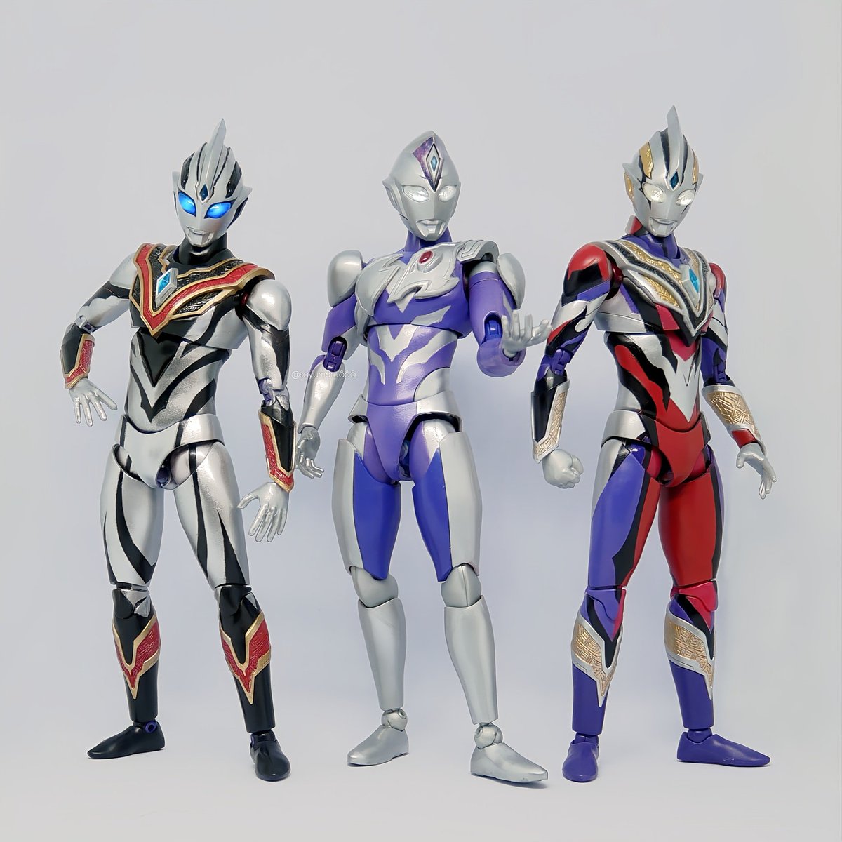 現時点で改造した #フィギュアライズスタンダード 6体 ダーク