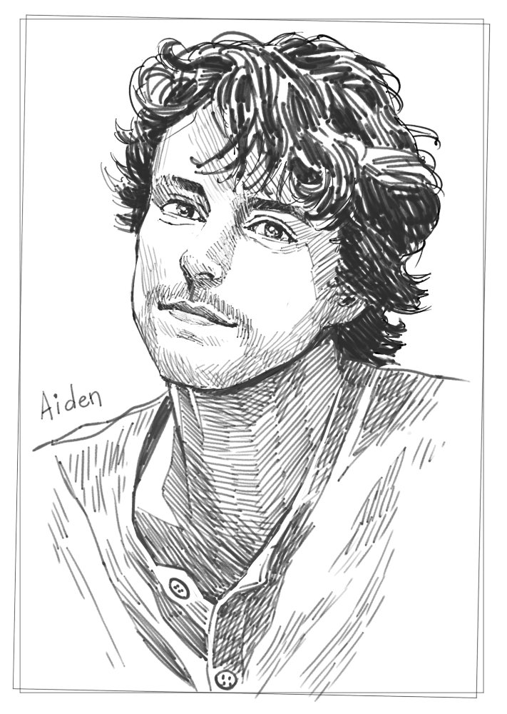 エイデンはアイルランド語に由来していて燃え盛るとか火の意味があるんだと。