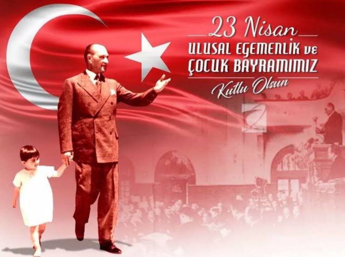 Türkiye Büyük Millet Meclisinin açılışının 104. yıl dönümünü ve 23 Nisan Ulusal Egemenlik ve Çocuk Bayramı'nı kutluyor, başta Gazi Mustafa Kemal  ATATÜRK olmak üzere Aziz Şehitlerimizi ve Kahraman Gazilerimizi rahmet, minnet ve saygıyla anıyoruz.🇹🇷

#23NisanKutluOlsun