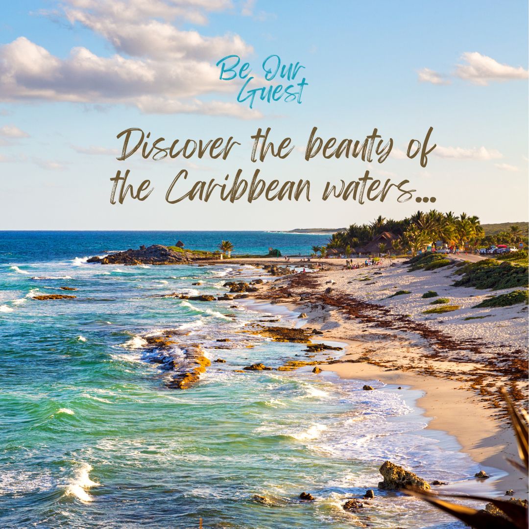 Embrace the allure of the Caribbean: Discover mesmerizing   waters, vibrant coral reefs, and a world teeming with life. Dive in, explore,   and let the beauty of the sea captivate your soul. Check out the available   resorts on our bio. #CaribbeanWonders #UnderwaterAdventures
