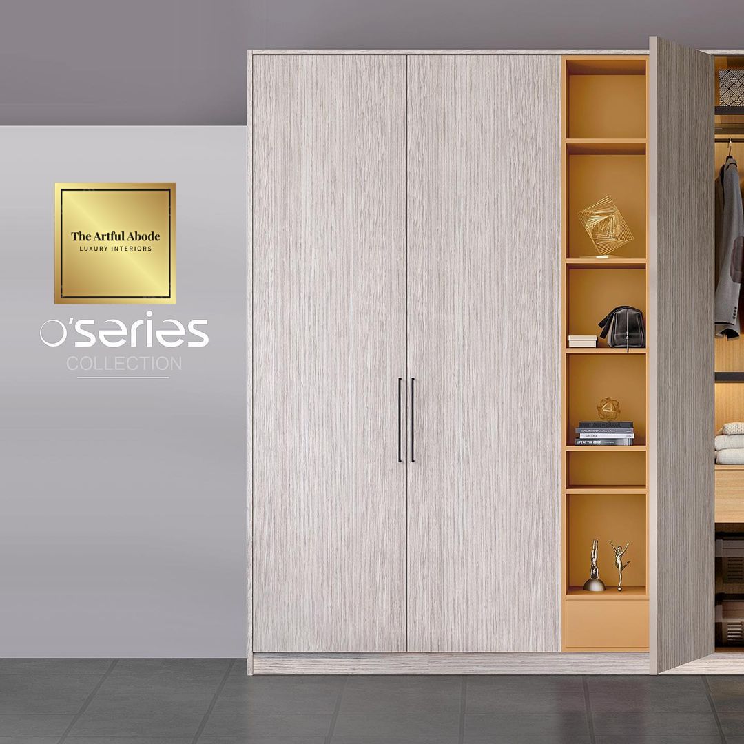 Maximize your storage and captivate every glance with our spacious white wardrobe, standing tall at 9 feet. Elevate your space with endless possibilities and unparalleled elegance. Dm us for more info #SpaciousStorage #WhiteElegance #AttentionGrabber#trending #viral