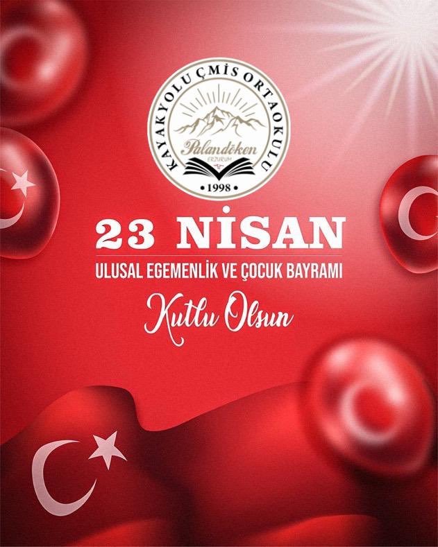 "Egemenlik kayıtsız şartsız milletindir."

Türkiye Büyük Millet Meclisi’mizin kuruluşunun 104. yılı ve dünyamıza neşe, umut katan tüm çocukların 23 Nisan Ulusal Egemenlik ve Çocuk Bayramı kutlu olsun. 

Coşkuyla kutluyoruz. 🎇🎈🎉🇹🇷

#23NisanÇocukBayramı
