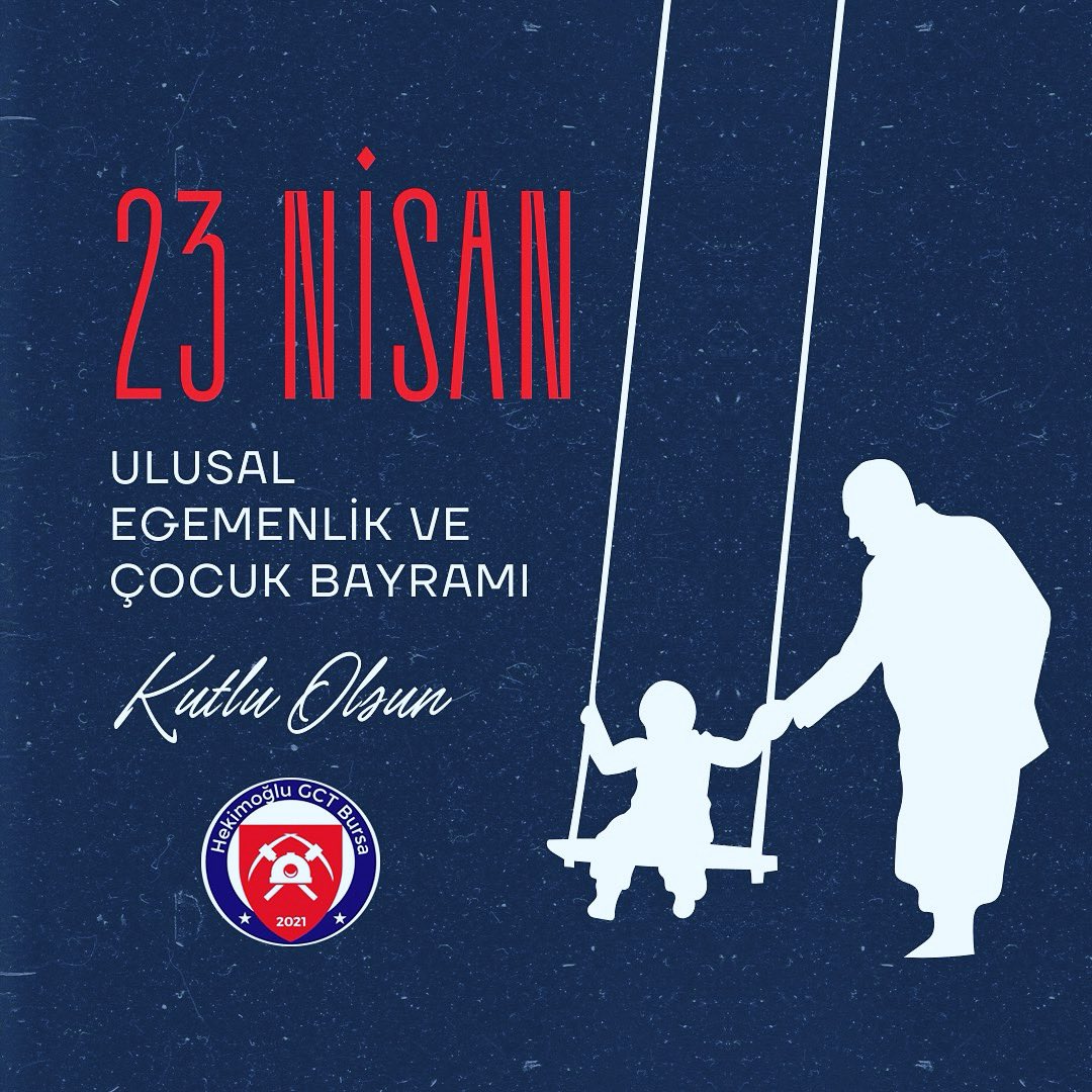 HekimogluGct's tweet photo. 23 Nisan Ulusal Egemenlik ve Çocuk Bayramı’mız kutlu olsun! 🇹🇷

#23Nisan https://t.co/ZYSeuT4eZs