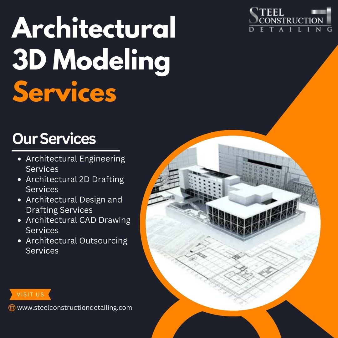 #SteelConstructionDetailing is your premier partner for Best #Architectural3DModelingServices in #Washington, #USA. Our team of skilled professionals is dedicated to bringing your #architecturalvisions to life with precision and creativity.

Url: bit.ly/3wK5SGM