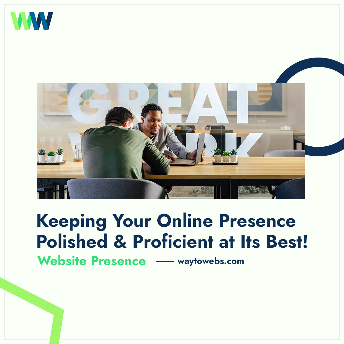 Keeping Your Online Presence Polished and Proficient at Its Best!
#WebsiteCare #DigitalMaintenance #OnlinePresence #WebUpkeep #SiteSupport #InternetMaintenance #WebCare #TechSupport #DigitalMaintenance #SiteCare #WebsiteDesign #Waytowebs 
🌐 Visit: waytowebs.com