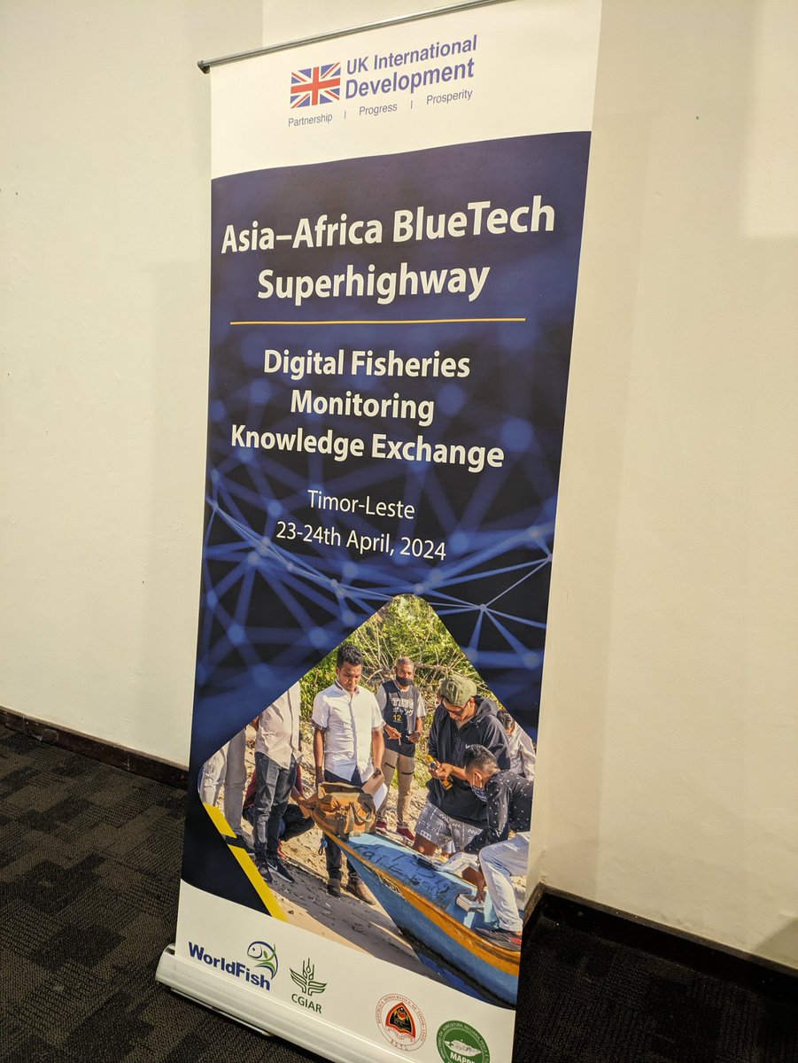 Govt reps from #Kenya, #Mozambique &amp; #Zanzibar are in #TimorLeste for a 2-day workshop to learn &amp; share experiences about #SmallScaleFisheries digital monitoring.

This is part of the Asia-Africa SuperTech Superhighway project led by <a href="/WorldFishCenter/">WorldFish</a>.

<a href="/alextilley/">Alex Tilley</a>