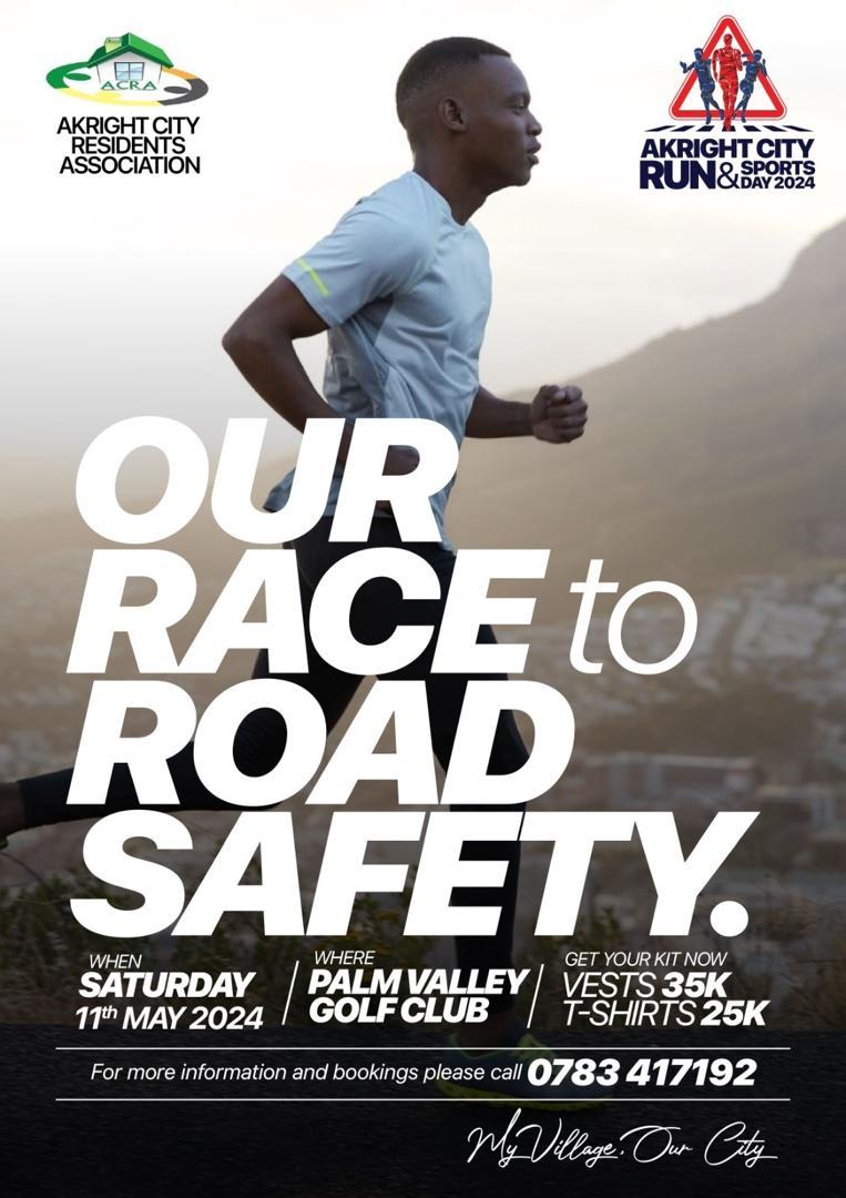Step up for the Akright Run and Sports Festival! Let's walk, jog, or sprint for a purpose—to champion road safety. Come unite with us, raising awareness and advocating for safer roads. Get ready to cross the starting line with us! @rcakrightcity @RctAkrightCity