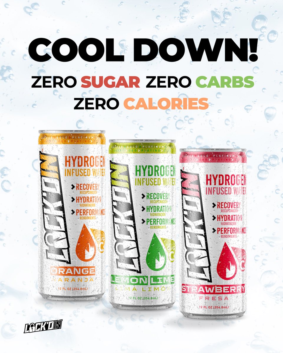 LOCK'DIN flavored #hydrogen-rich water offers a delicious sugar-free way to quench your thirst + stay hydrated all day.💧
 
Make #HRW part of your daily routine!

Save 10% 💦 enter code TOPAZ-LC2024 at lockdin.com/?rfsn=7859203.… 

#antioxidant #focus #fatigue #PEM #lockdin $ltnc