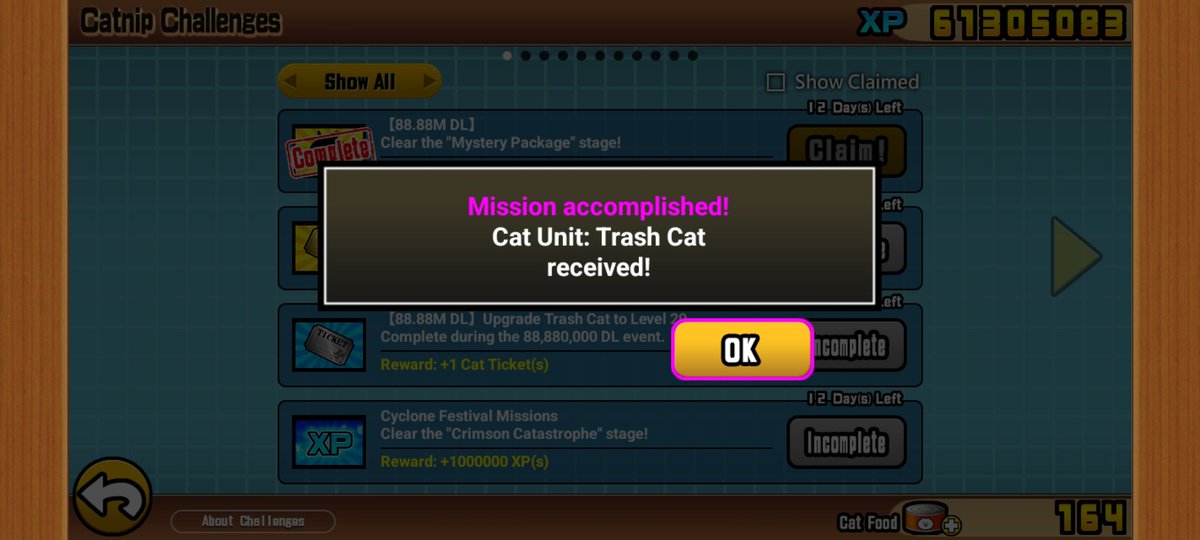 HOXY71250081's tweet photo. 英語版限定 Trash cat/Mimic cat(ゴミネコ/ミミックネコ)
英語版限定のOutcatsイベントで投票して当選した猫です。
#にゃんこ大戦争 
#Thebattlecats https://t.co/d7AvxASPW2