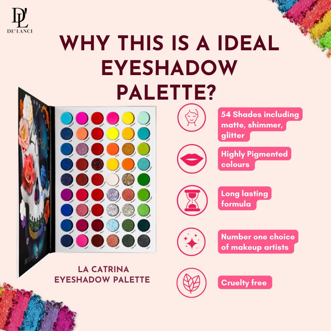 Get this ideal palette in your hand 😍
#delanciindia #delanci #delancicosmetics #delancisale #festivemakeup #partymakeuplook #bridalmakeup #facemakeup #eyeshadow