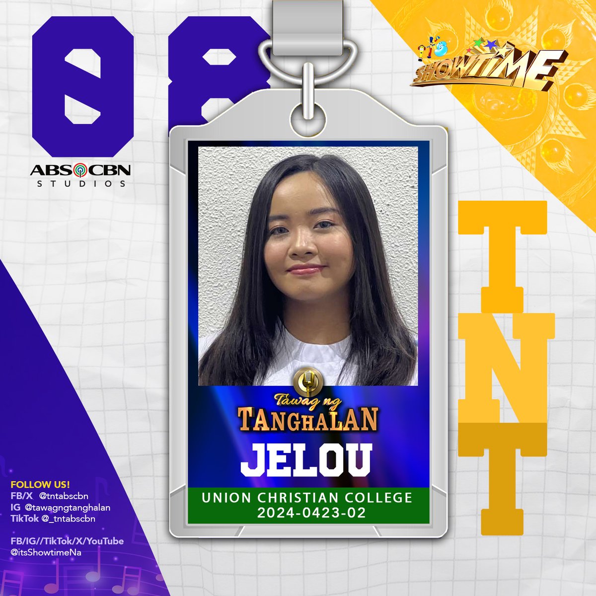 🎙️ First year BS Nursing ang pambato ng Union Christian College na si Jelou. Lagi siyang pinipili para kumanta sa school events. Piliin din kaya siya ng ating mga Hurado ngayong araw? 📚 #ShowtimeUniversity #TawagNgTanghalan #ItsShowtime