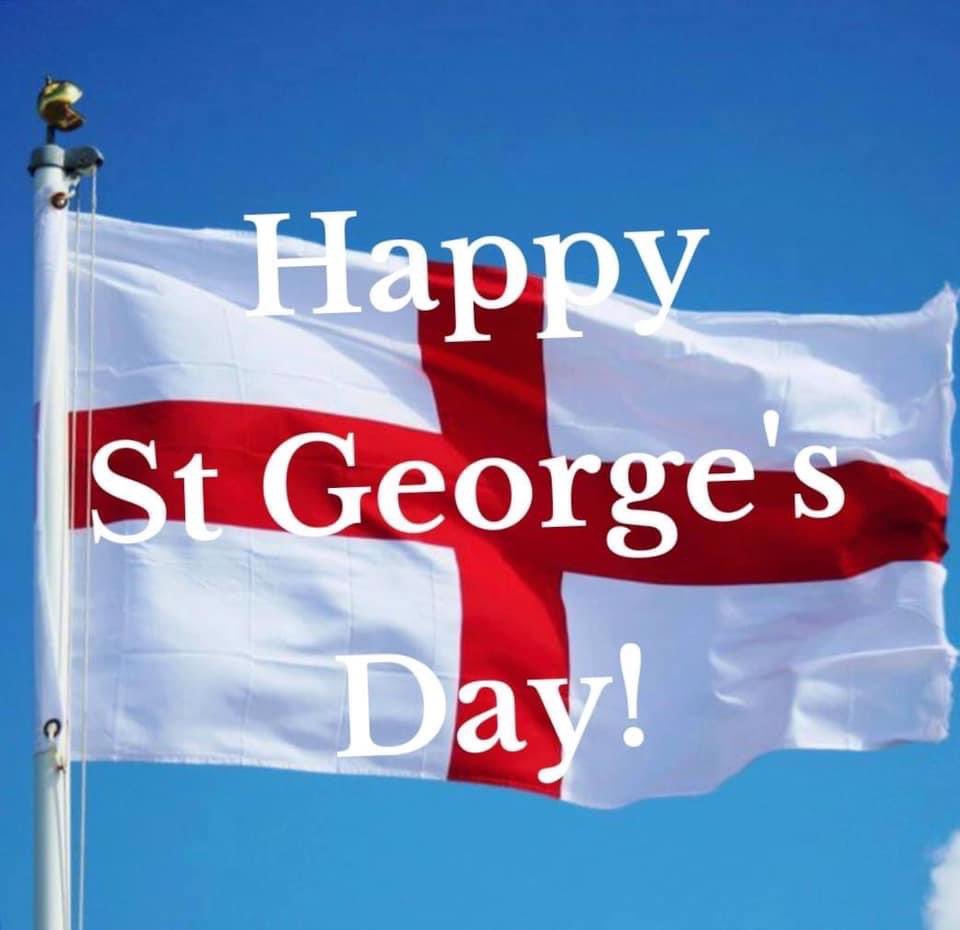 Happy St George’s Day 🏴󠁧󠁢󠁥󠁮󠁧󠁿 #KeepItLocal #StGeorgesDay #Crowborough #EastSussex