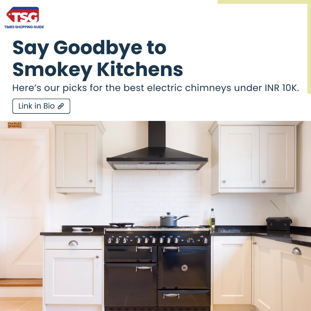 Take the aroma of cooking out of your home with kitchen chimneys. Hit the link and explore the best choices for your home : timesshoppingguide.com/appliances/kit… #chimney #chimneyliner #kitchen #appliances #musthaves #explore