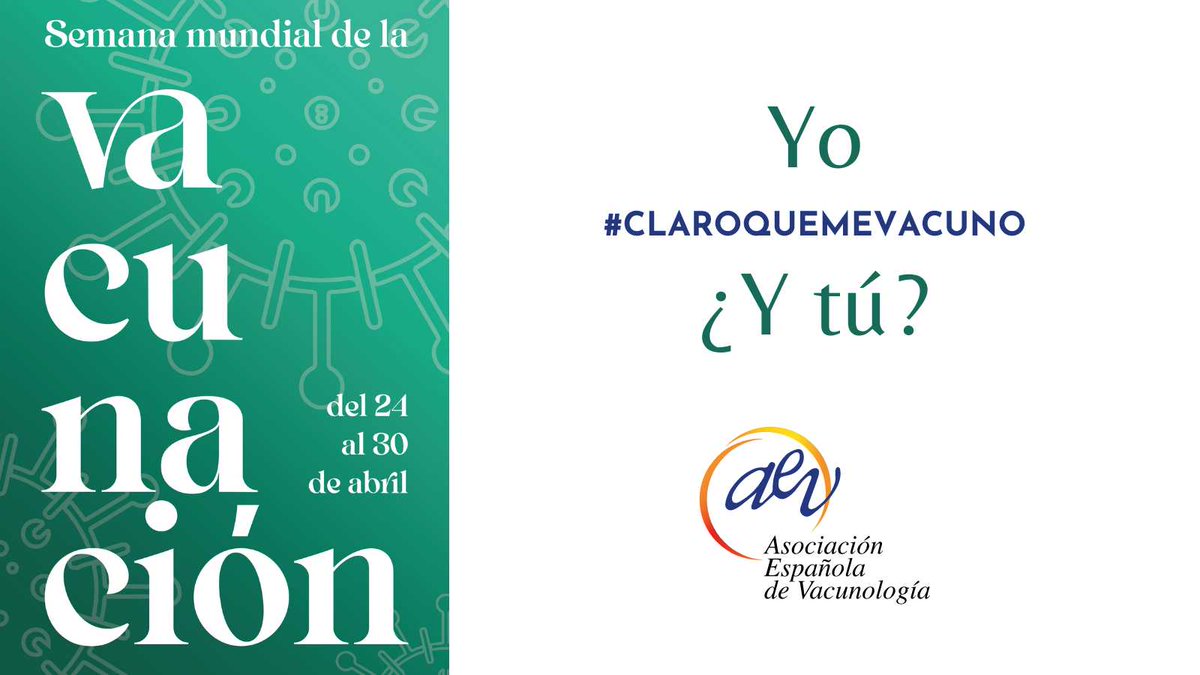 LA APERMAP, también se suma a la campaña #ClaroQueMeVacuno de @AEV_Vacunas con motivo de la Semana Mundial de la Inmunización. #ClaroQueMeVacuno, ¿y tú?