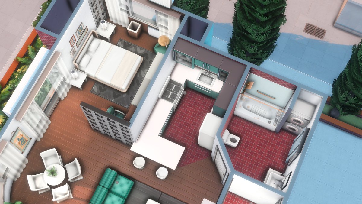 i stayed up until 2am to make this apartment for luna :p