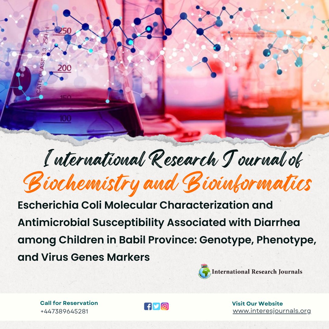 Reach out to the author promptly, inviting them to submit an article on Biochemistry and Bioinformatics for publication. Deadline approaching. #WWERaw #Enzymes #Proteins #Nucleic #Carbohydrates #Lipids #metabolism #Photosynthesis #Bioenergetics #Metabolic #regulation #authors