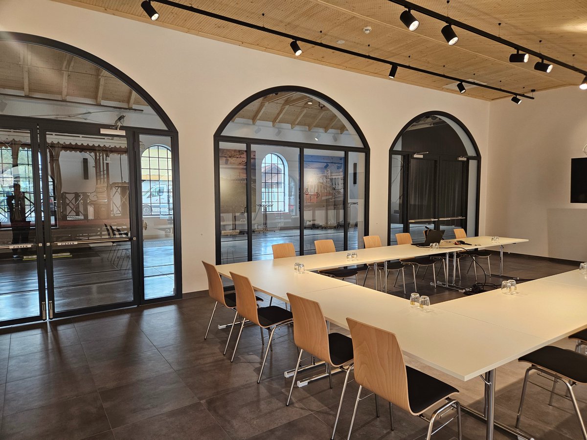 Meeting der Arbeitsgruppe mal in besonderen Ambiente. 😀