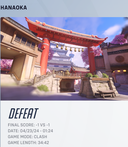 TobyWan_'s tweet photo. @Blizzard_Ent @pge444 this game mode lasts WAY too long and after all I did (50 final blows on Mei), we lost. PLEASE FIX NOT READY FOR COMP https://t.co/Q6AIRNCkvz