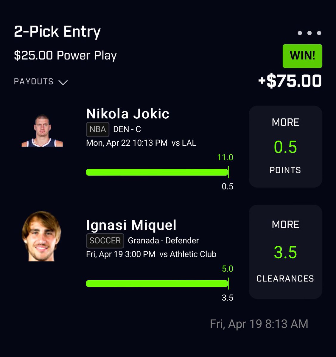 lilrosh0924's tweet photo. some slight for the pairs from the premium ๐
#prizepicks #GamblingX #letsgetmoney #prizepicklocks https://t.co/hAVt2gBxNt