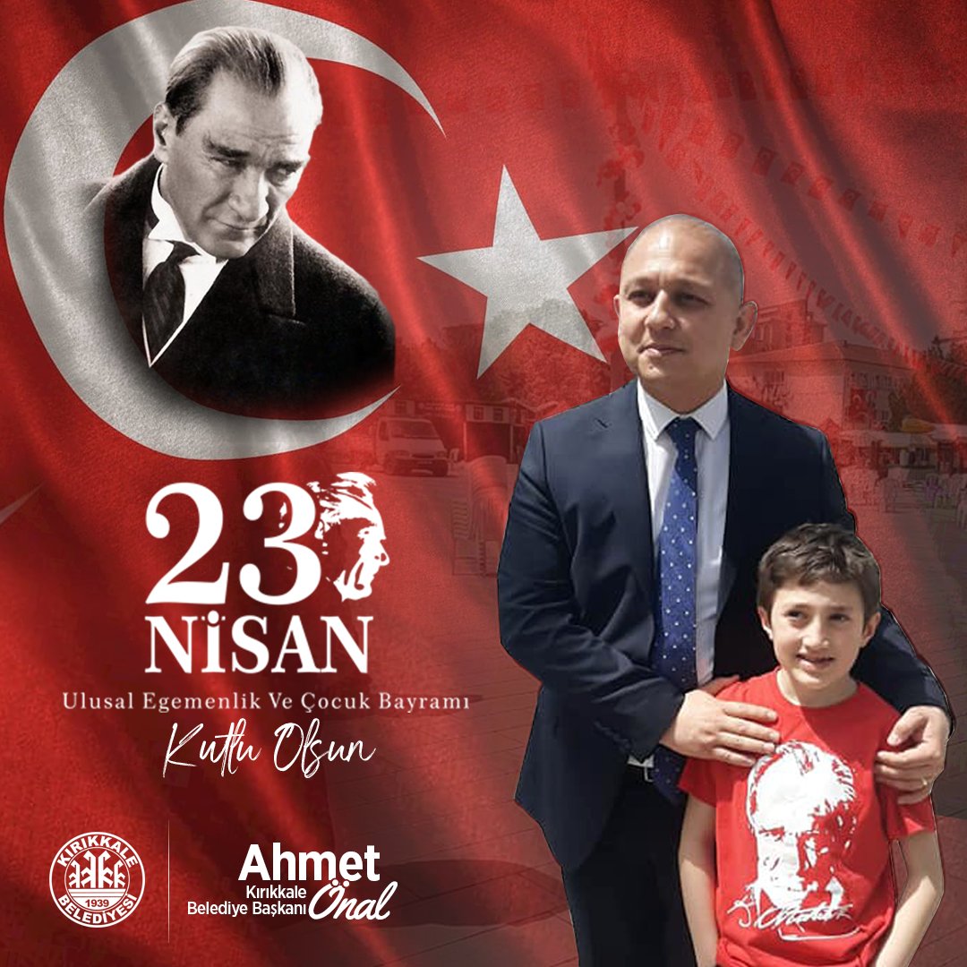 Gazi Meclisimizin 104. kuruluş yıl dönümü ve Ulu Önderimiz Mustafa Kemal Atatürk'ün geleceğimizin teminatı çocuklarımıza armağanı olan Ulusal Egemenlik ve Çocuk Bayramımız kutlu olsun.