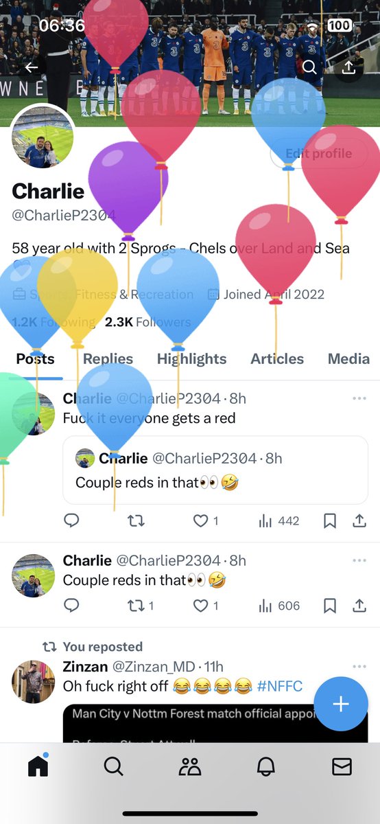 Charlie tweet media