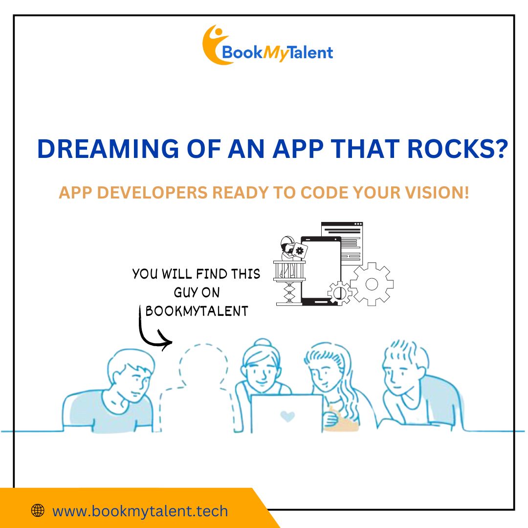 Unleash Innovation: Hire the Perfect App Developer with BookMyTalent 🚀

#HireTheBest #Bookmytalent #hiringnow #hiringmeme #hireengineer #EmployeeRetention #HRInsights #RecruitmentInsights #DesignDreams #HireCreativity #TechGenius #DreamTeam