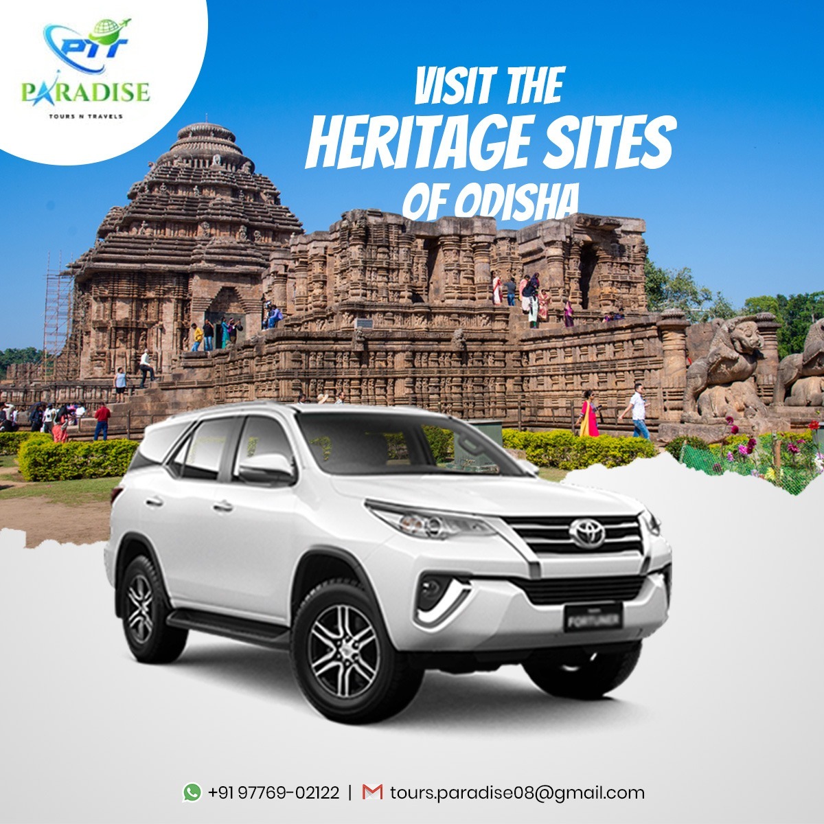We have curated an unforgettable itinerary that showcases the best of Odisha's heritage, ensuring every moment is filled with wonder and discovery.
𝐂𝐚𝐥𝐥: 097769 02122
#OdishaHeritage #ExploreOdisha #HeritageTourism #DiscoverOdisha #CulturalHeritage #HeritageTravel