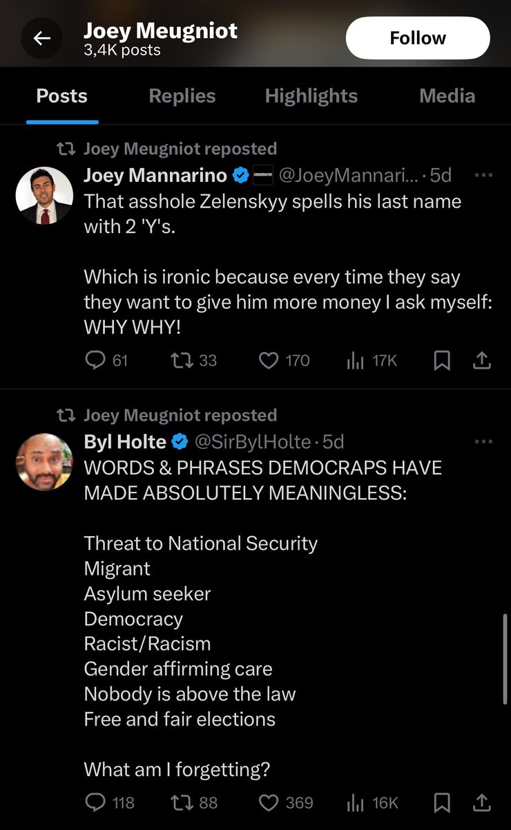 @AceOfDigBiz @RyanShead @JoeyMannarinoUS @ManagerSpeaking Holy fūck, I just found out Joey Mannarino is stealing valor, pretending to be a veteran in one of his many accounts. Now, I despise him even more. He might be defrauding his “clients” by creating fake engagement.