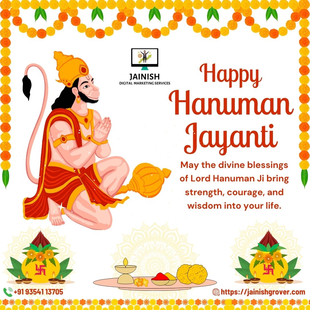 Happy Hanuman Jayanti 🙏🏻 

May the divine blessings of Lord Hanuman Ji bring strength, courage, and wisdom into your life.

#hanumanjayanti #hanumanji #hanuman #bajrangbali #hanumanjayanti2024 #lordhanuman #ram #hanumanchalisa #jaishreeram #jaihanuman #hanumantemple #jaishriram