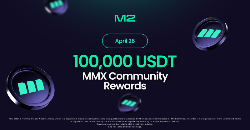 M2Exchange's tweet photo. 100,000 USDT Giveaway with #M2 this Friday!

To win
✅ Hold 200 $MMX (M2's utility token) on https://t.co/fh3yZePLTS
✅ New holders welcome!

Top prizes
1️⃣ 10,000 USDT
2️⃣ 3,000 USDT
3️⃣ 2,000 USDT

The remaining 85,000 USDT will be shared among other holders!
#TheNewHomeOfCrypto