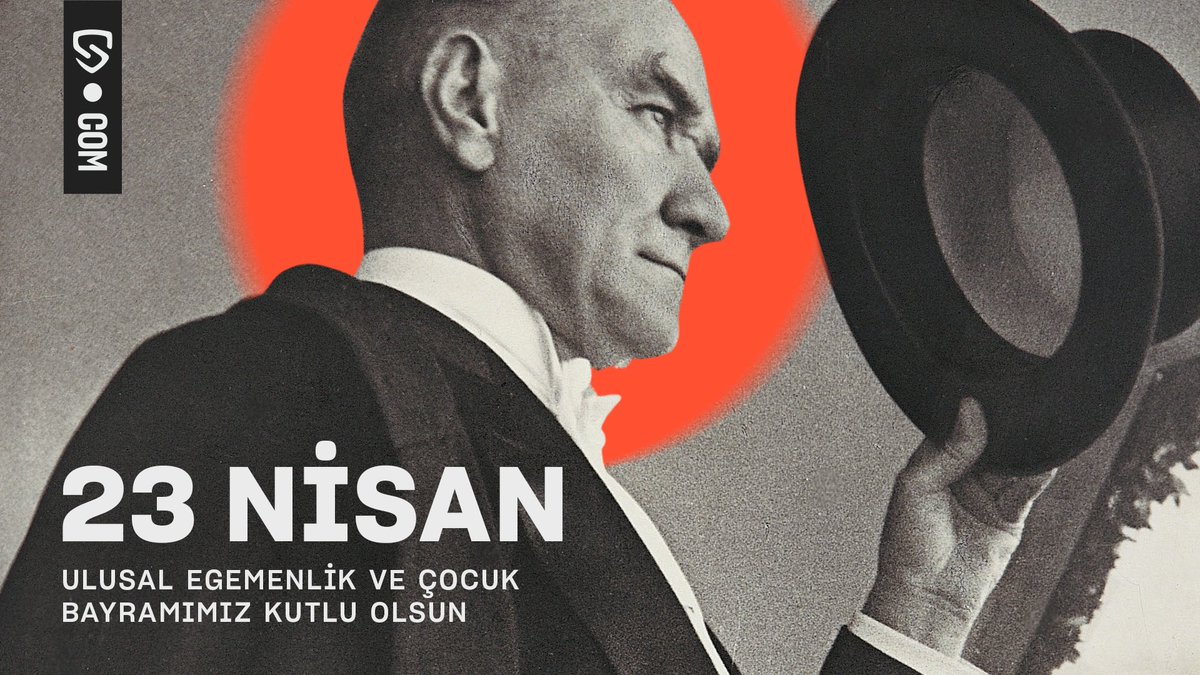🇹🇷 Ulu Önder Mustafa Kemal Atatürk’ün tüm dünya çocuklarına armağan ettiği 23 Nisan Ulusal Egemenlik ve Çocuk Bayramı kutlu olsun! ❤️