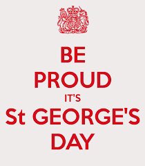 Happy St George’s Day