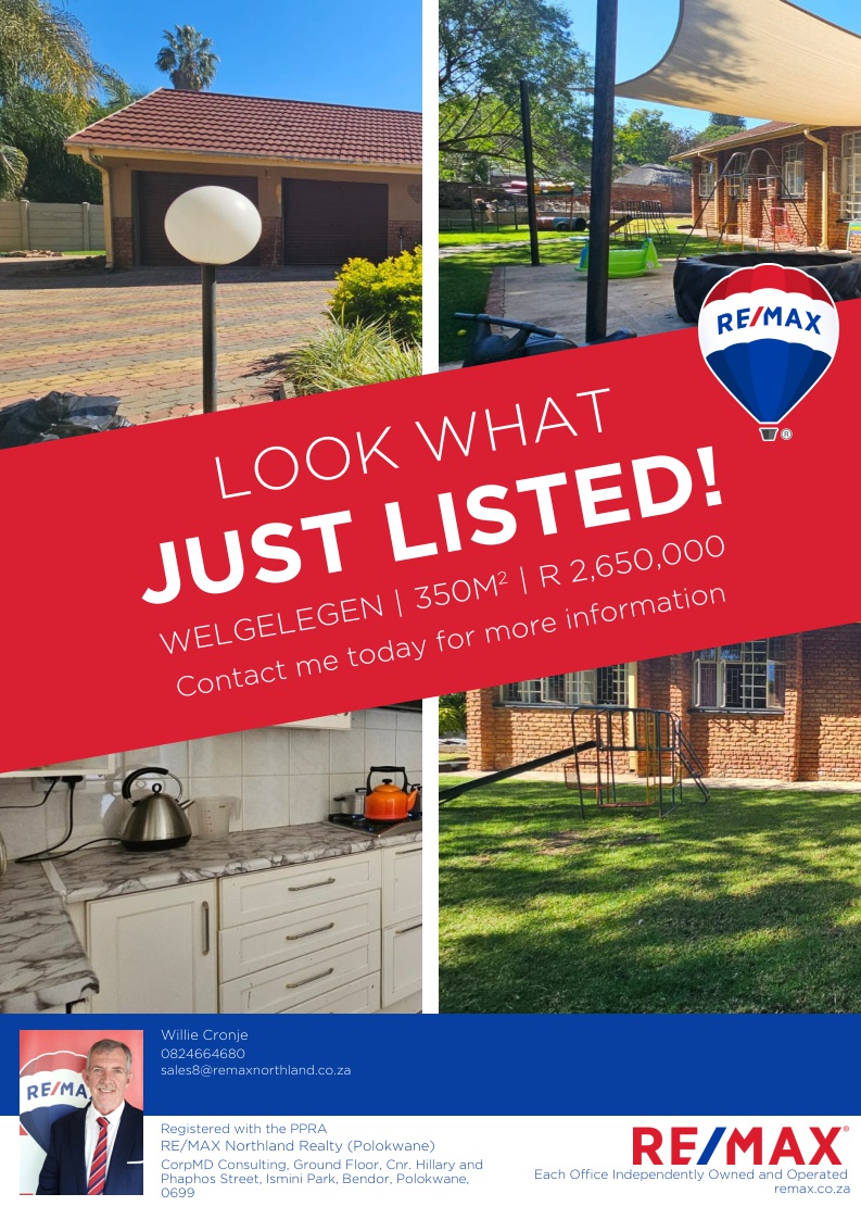 remax.co.za/property/for-s…
#PropertyForSale #RealEstateInvesting #NewListing
#homebuyers  #LuxuryLiving #InvestmentProperty #HomeSweetHome #HouseGoals #RealEstateAgent